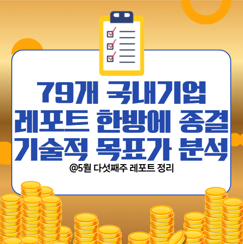 5월 마지막주 79개 기업 레포트 한방에 정리 5월 마지막주 79개 기업 레포트 한방에 정리